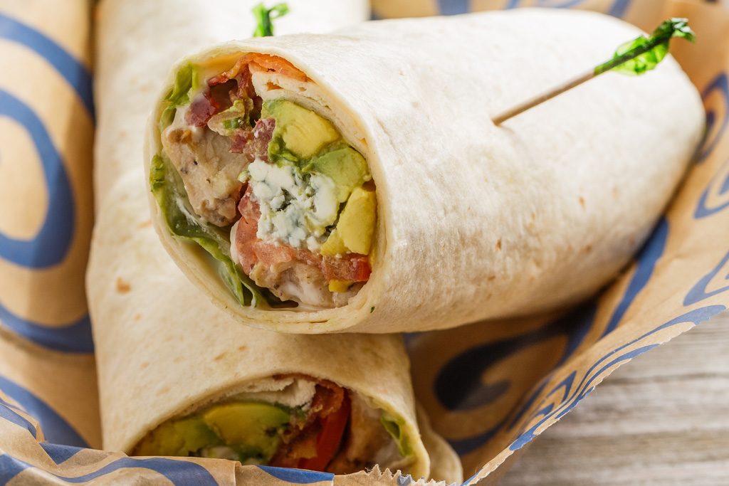 #26 COBB SALAD ROLL - Roly Poly Rolled Sandwiches, Soups, Salads